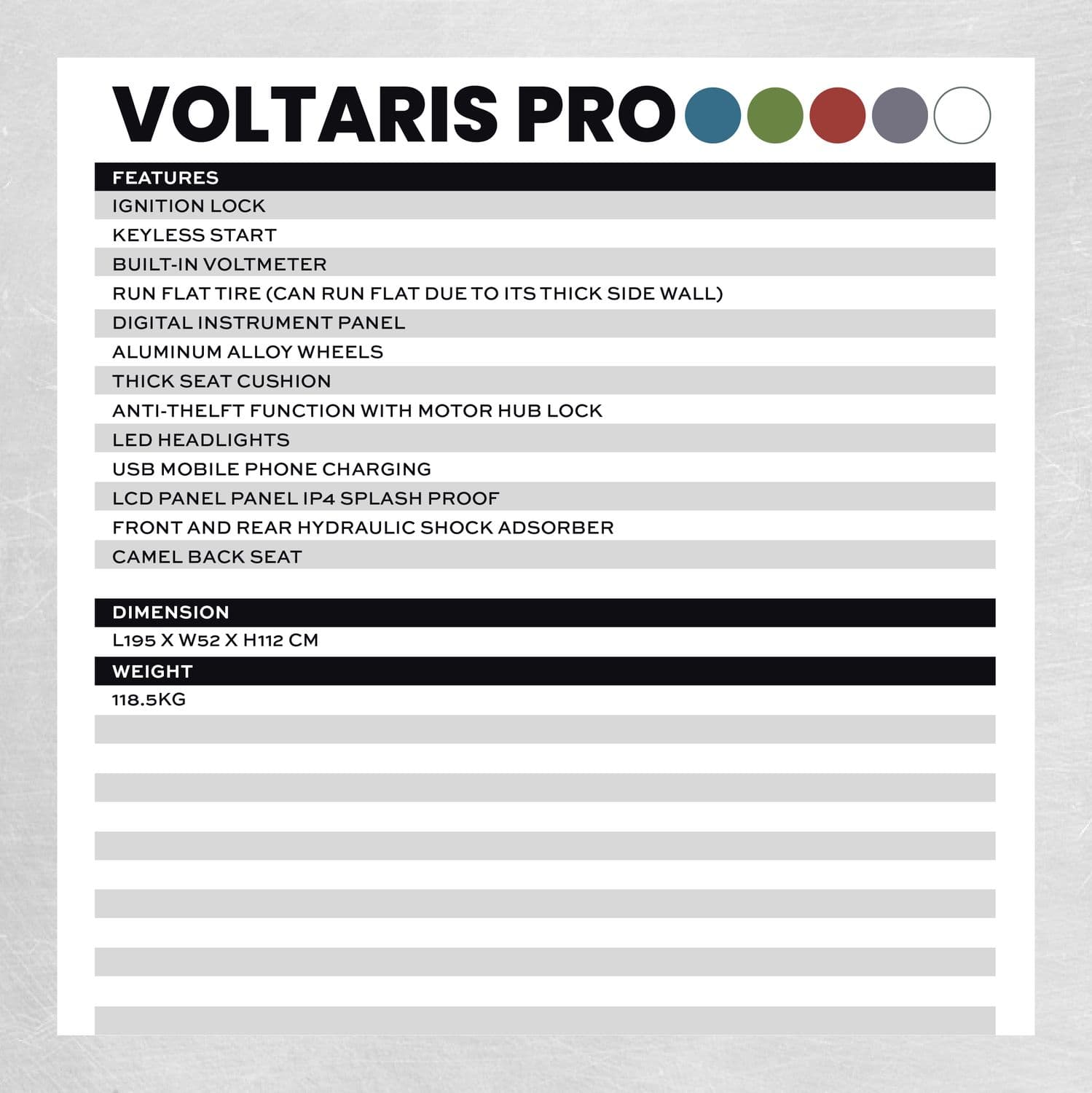 Voltaris Pro